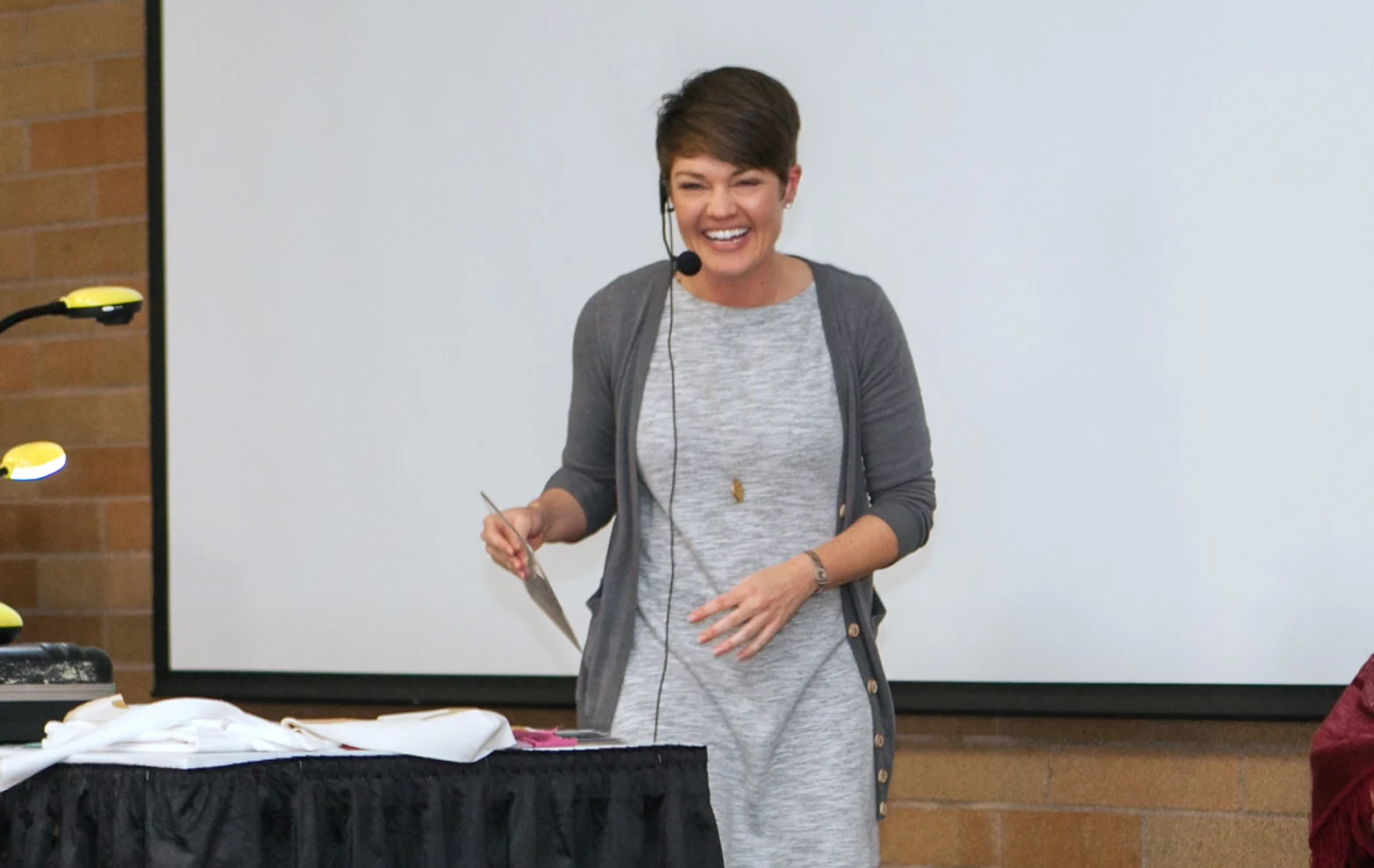 Krista Moser class - Champagne and Pearls pattern