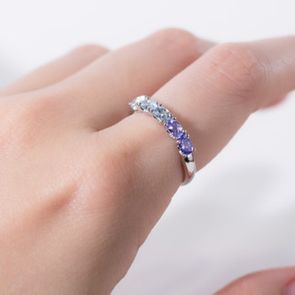 Tanzanite Band Ring