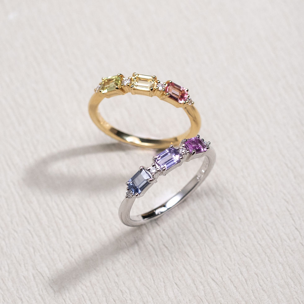 palette sapphire rings