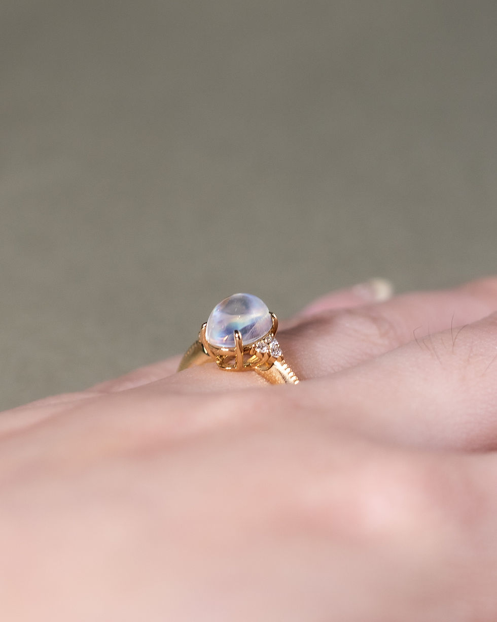Thumbnail: Moonstone Edith Ring