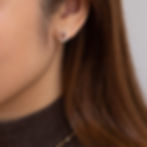 Morganite Halo Chunky Earrings