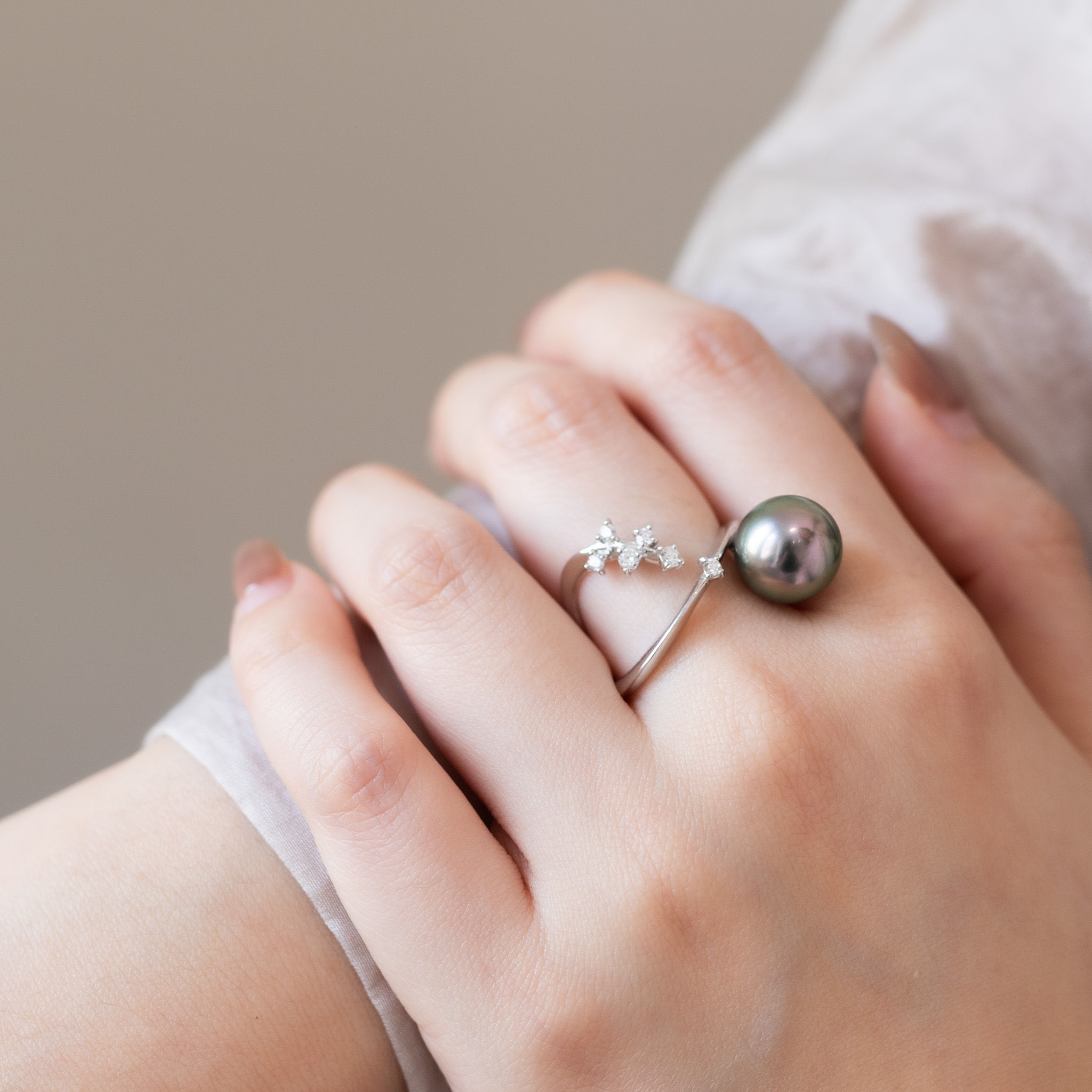 Fuji Tahitian Pearl Ring
