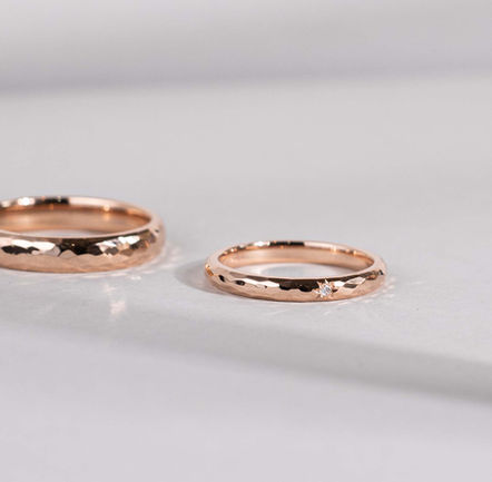 Textured Wedding Bands