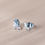 Thumbnail: Fleur Aquamarine Earrings