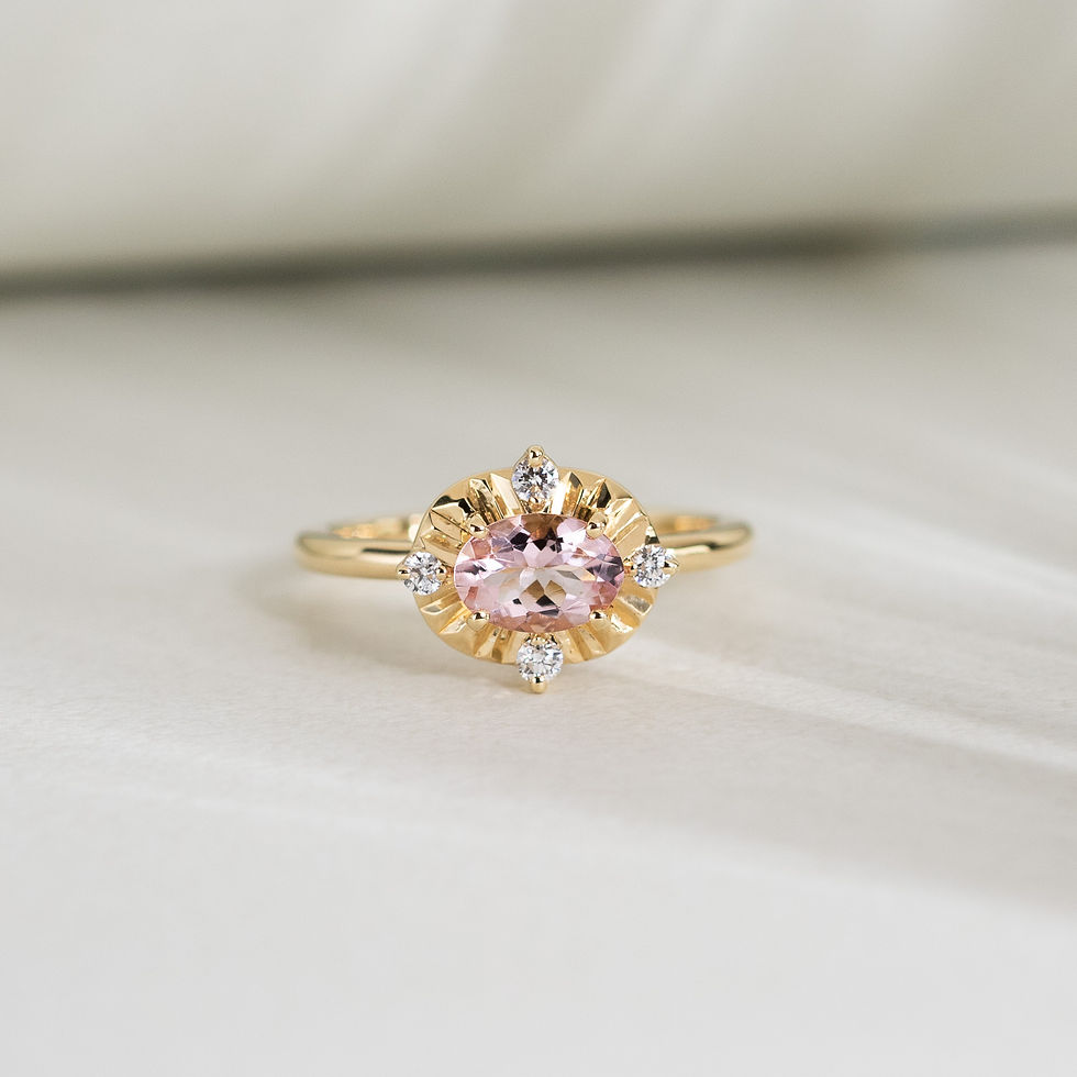 Tempo Ring with Morganite
