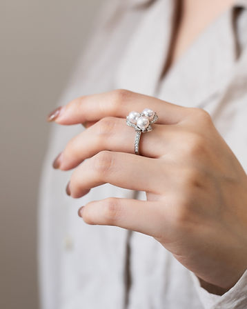 Sakura Akoya Pearl Ring
