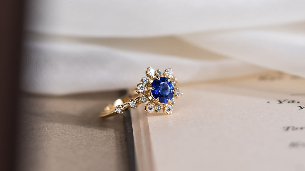 royal blue sapphire ring