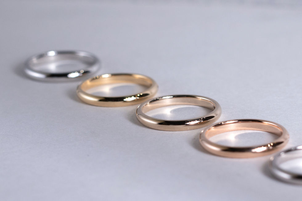 wedding rings materials