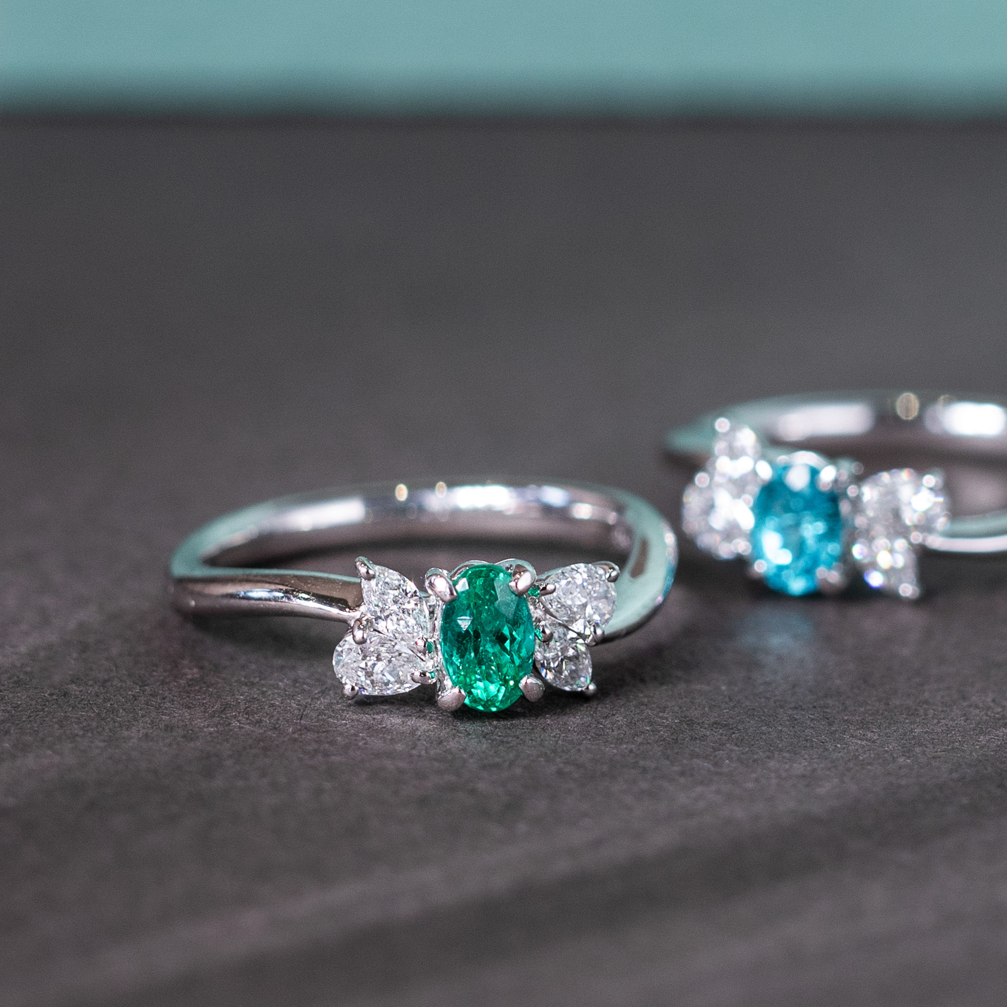 Morika Ring with Paraiba Tourmaline