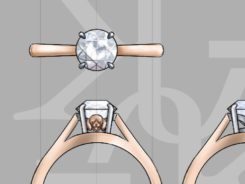 Pet-inspired Bespoke Ring