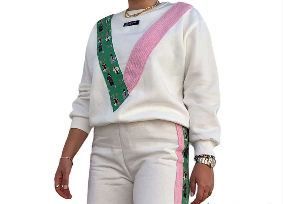 Miniatura: Felpa/Pantalone o Completo intero Signorina