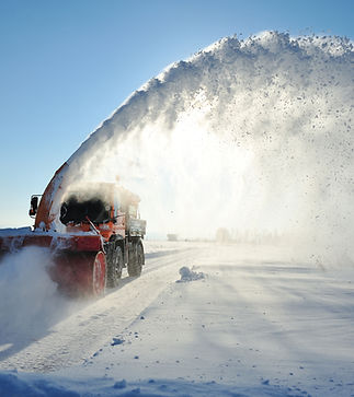 Camion de déneigement