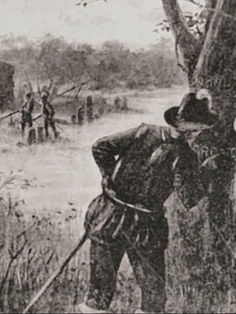 Representação da Colônia Perdida de Roanoke