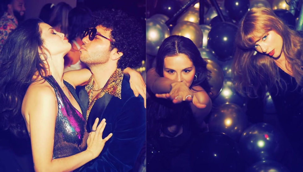 Selena Gomez, Benny Blanco e Taylor Swift,