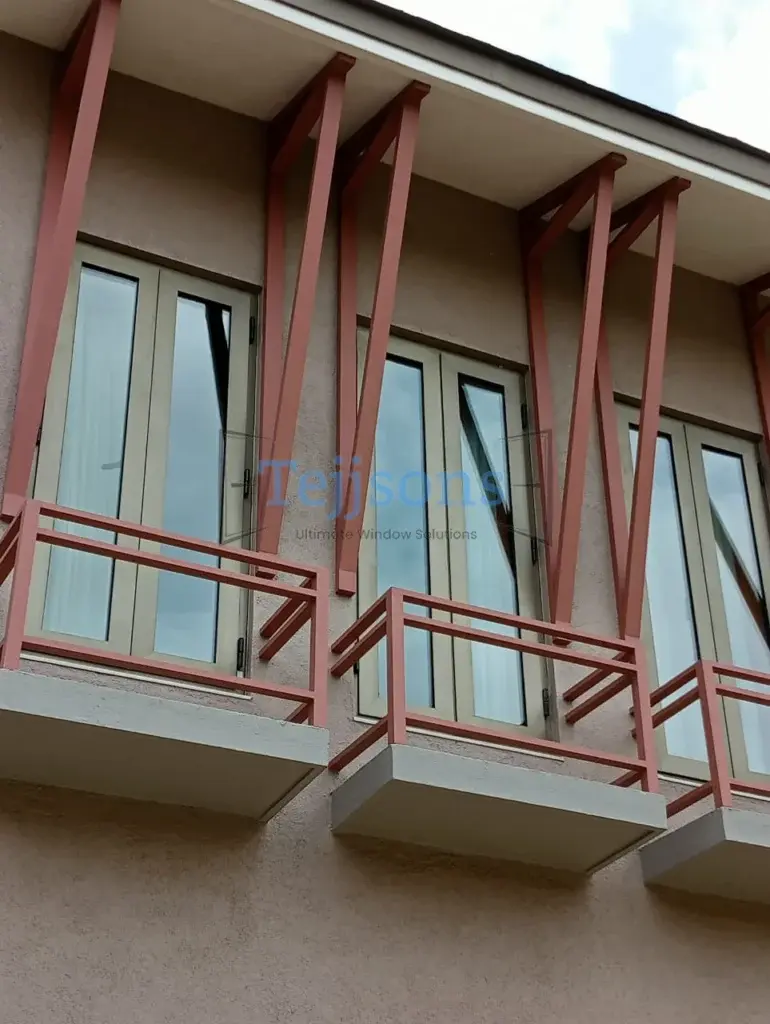 Tejjsons casement windows with slim frames and clean design