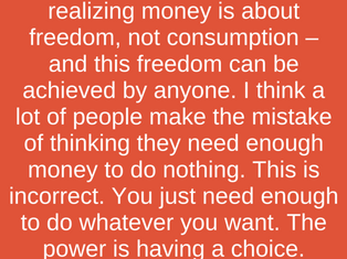 Is financial freedom retirement from work?