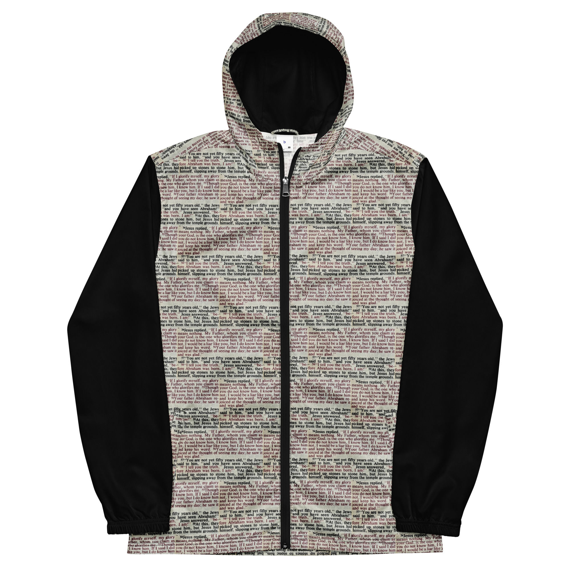 Men’s windbreaker Red letter