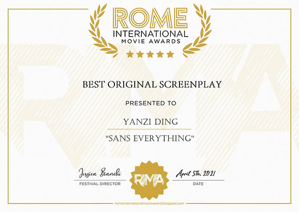 Rome International Movie Award.JPG