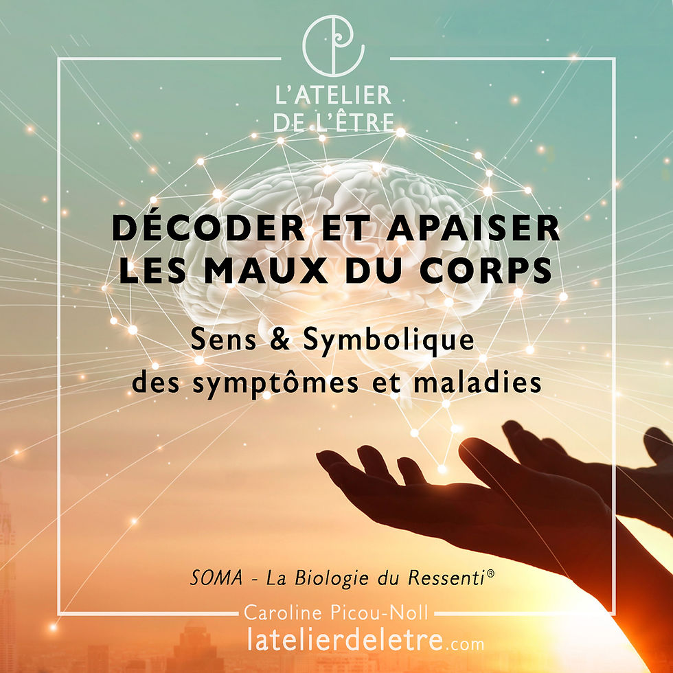Sens & Symbolique des symptômes : "Savoir décoder et apaiser les maux du corps" Les bases - 2 jours