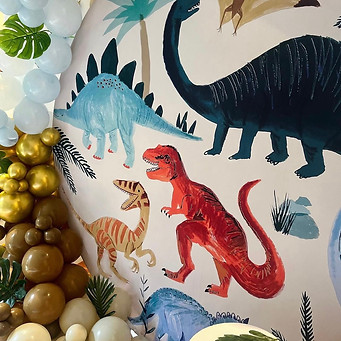Dinosaur theme party