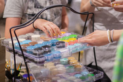 rock painting workshop event