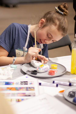 rock painting workshop event