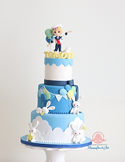 推しの生誕祭ケーキ，オーダーケーキ，シュガークラフト，キャラクター，オーダーケーキ