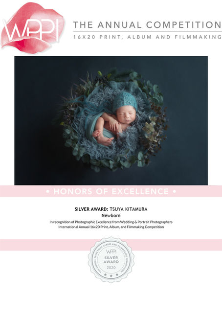 WPPI's The Annual: 16x20 Print, Album and Filmmaking competition 受賞!