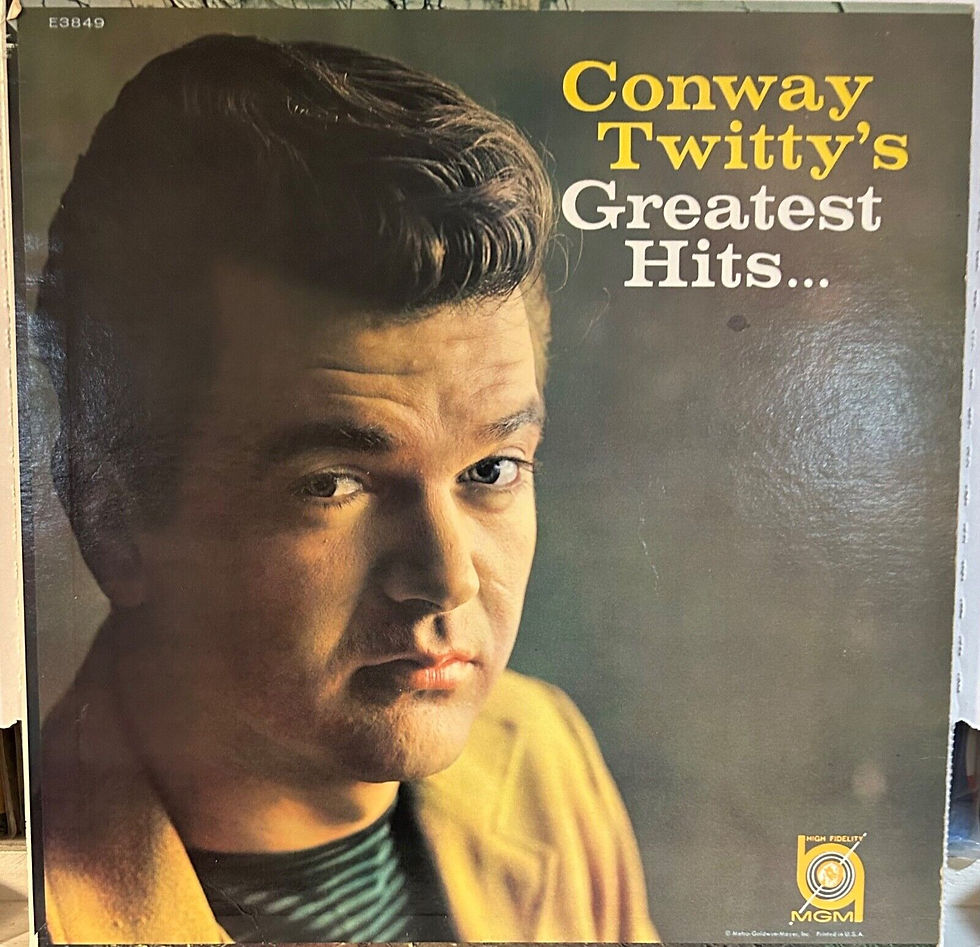 Thumbnail: CONWAY TWITTY Greatest Hits MGM Stereo SE3849 plus empty Mono sleeve ROCKABILLY