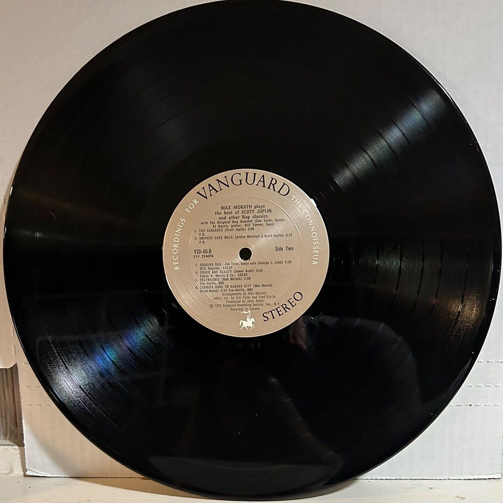 Thumbnail: MAX MORATH Plays The Best of SCOTT JOPLIN VANGUARD 39/40 Double LP