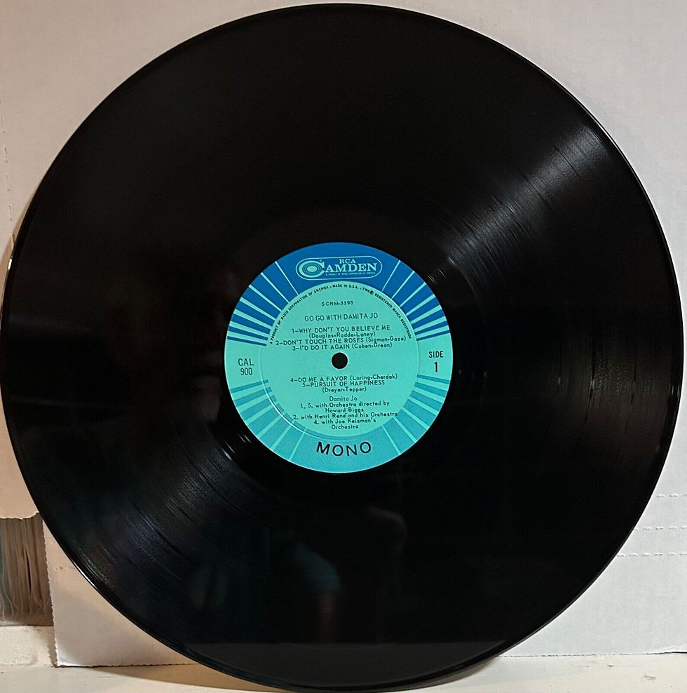 Thumbnail: DAMITA JO RCA CAMDEN CAL 900 MONO Go Go With Damita Jo