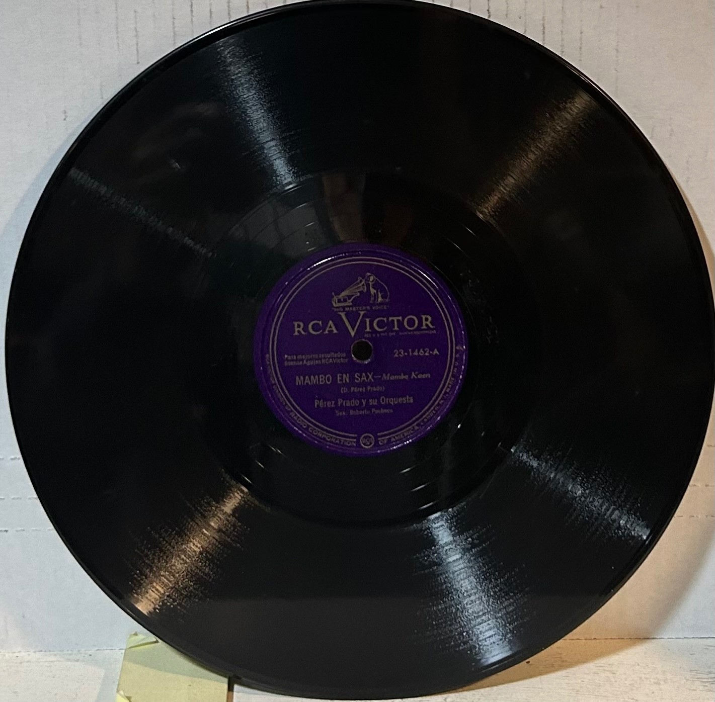 Share PEREZ PRADO RCA-VICTOR 23-1462 Mambo En Sax/Oh Caballo