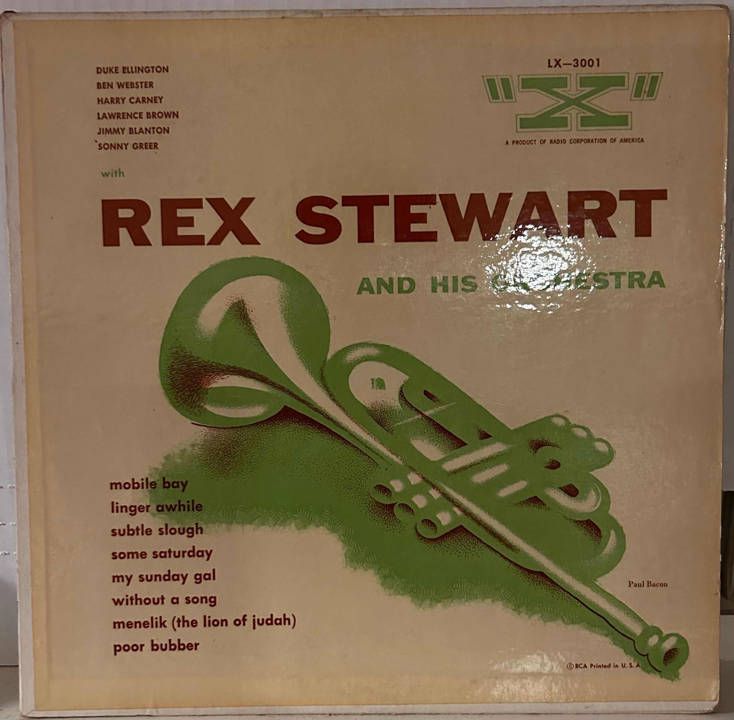 Rex Stewart X 3001