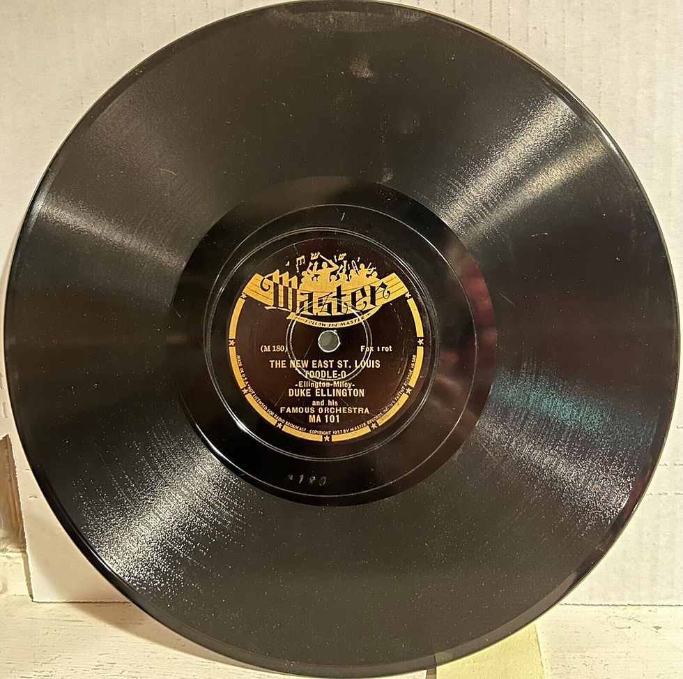 Thumbnail: DUKE ELLINGTON MASTER 101 The New East St Louis Noodle-O/I've Got To Be A Rug Cu