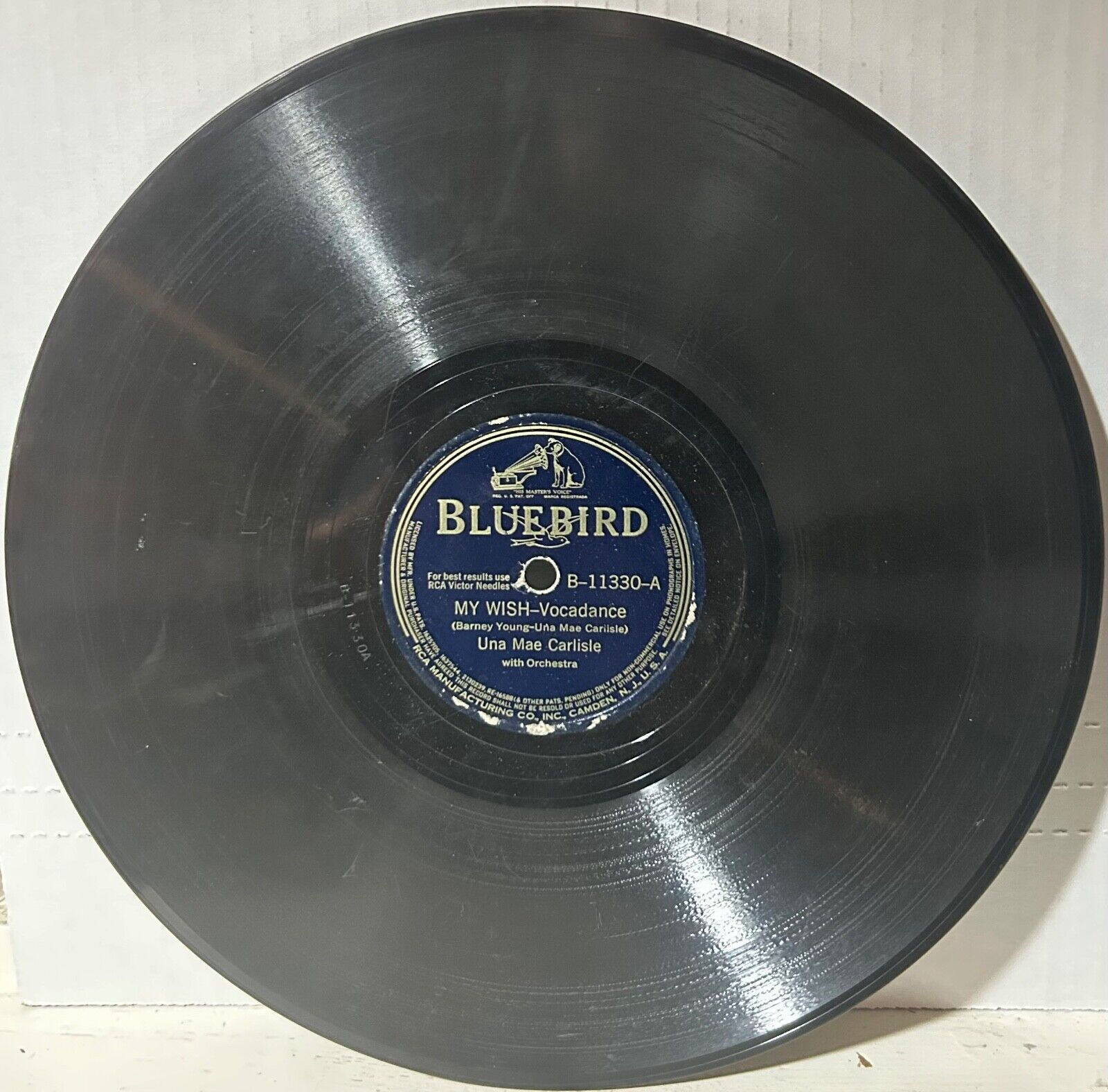 UNA MAE CARLISLE BLUEBIRD 11330 My Wish/Moonlight Masquerade
