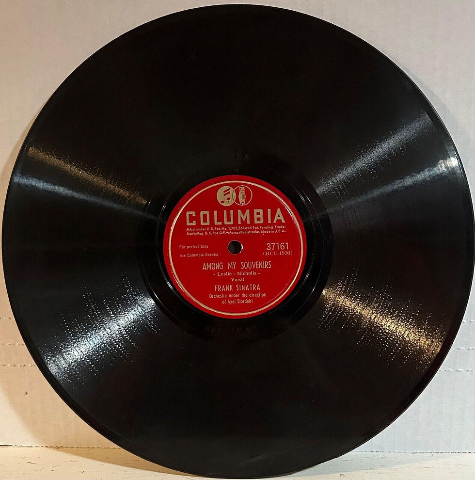 Thumbnail: FRANK SINATRA COLUMBIA 37161 Among My Souvenirs/September Song