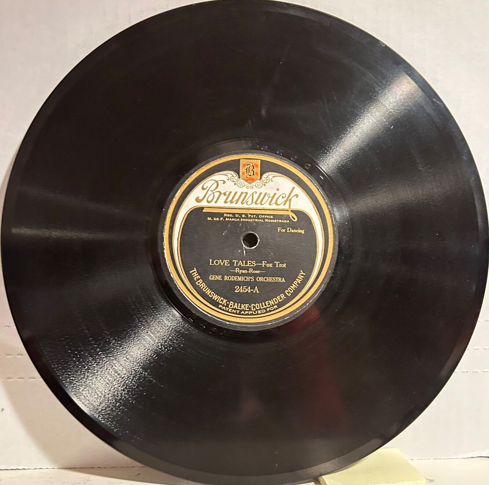 GENE RODEMICH BRUNSWICK 2454 Love Tales/Bebe