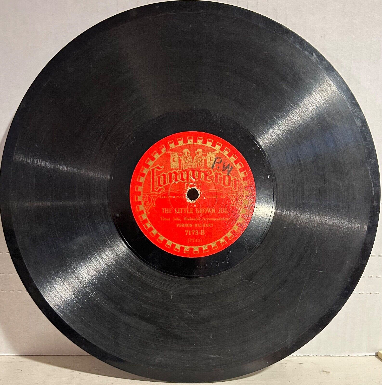 VERNON DALHART & Carson Robison CONQUEROR 7173 I'm Dreaming back To Dreamland