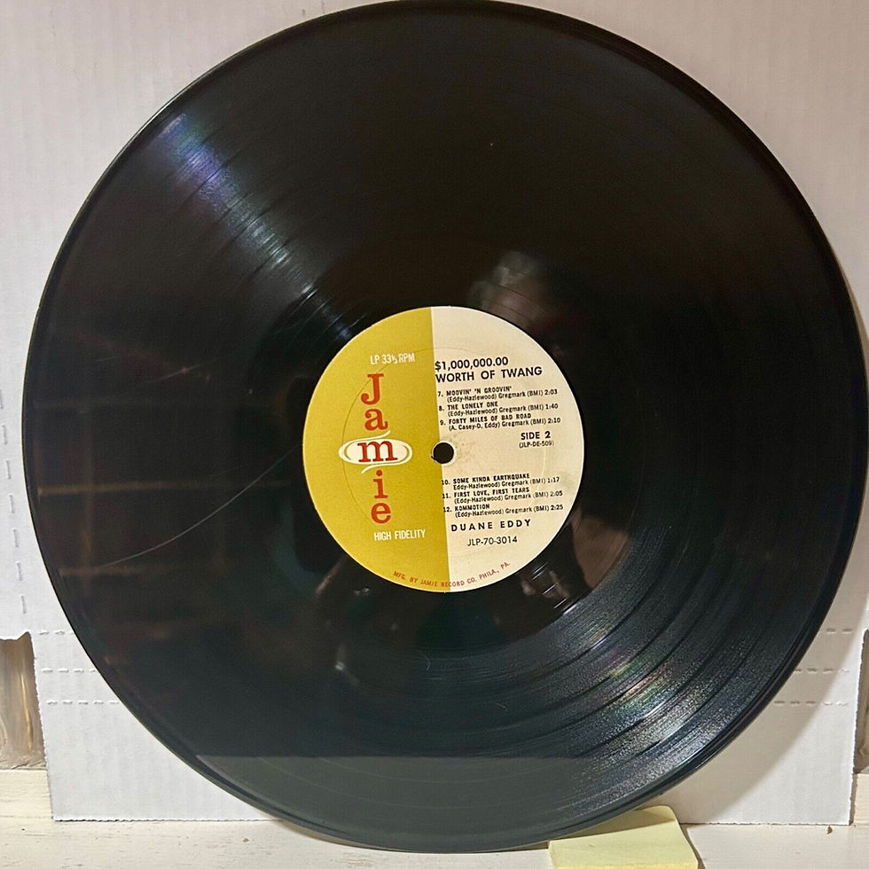 Thumbnail: DUANE EDDY JAMIE LP 3014 A Million Dollars Worth Of Duane Eddy - A History Of