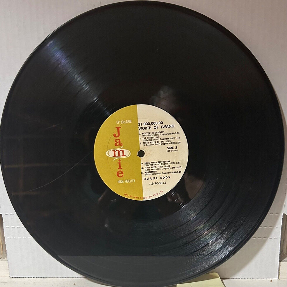 Thumbnail: DUANE EDDY JAMIE LP 3014 A Million Dollars Worth Of Duane Eddy - A History Of