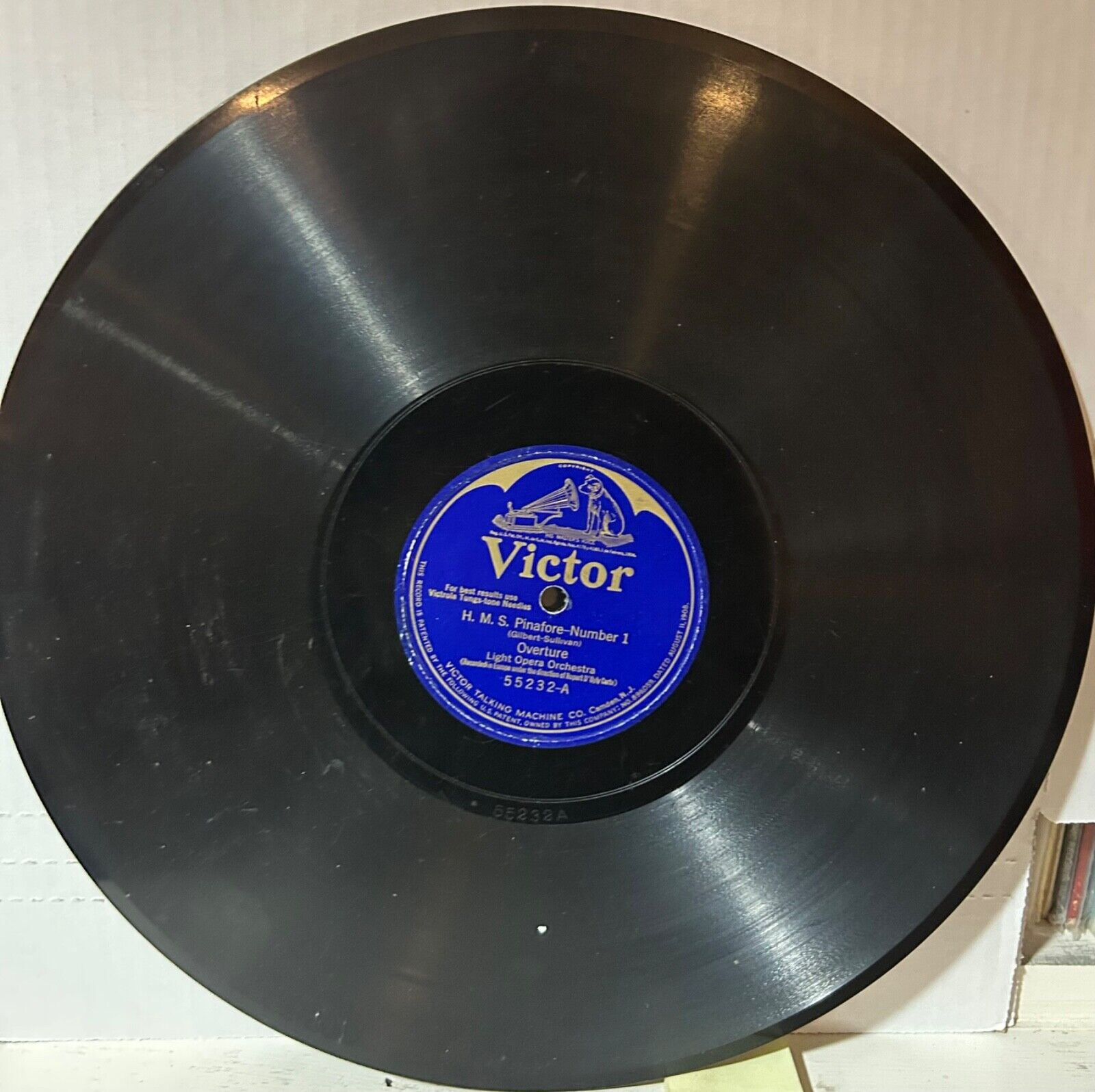 LIGHT OPERA COMPANY VICTOR 55232 HMS Pinafore, numbers 1 and 2