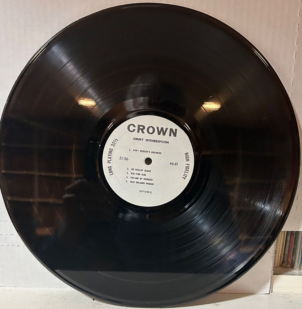 Thumbnail: JIMMY WITHERSPOON CROWN 5156 JIMMY WITHERSPOON
