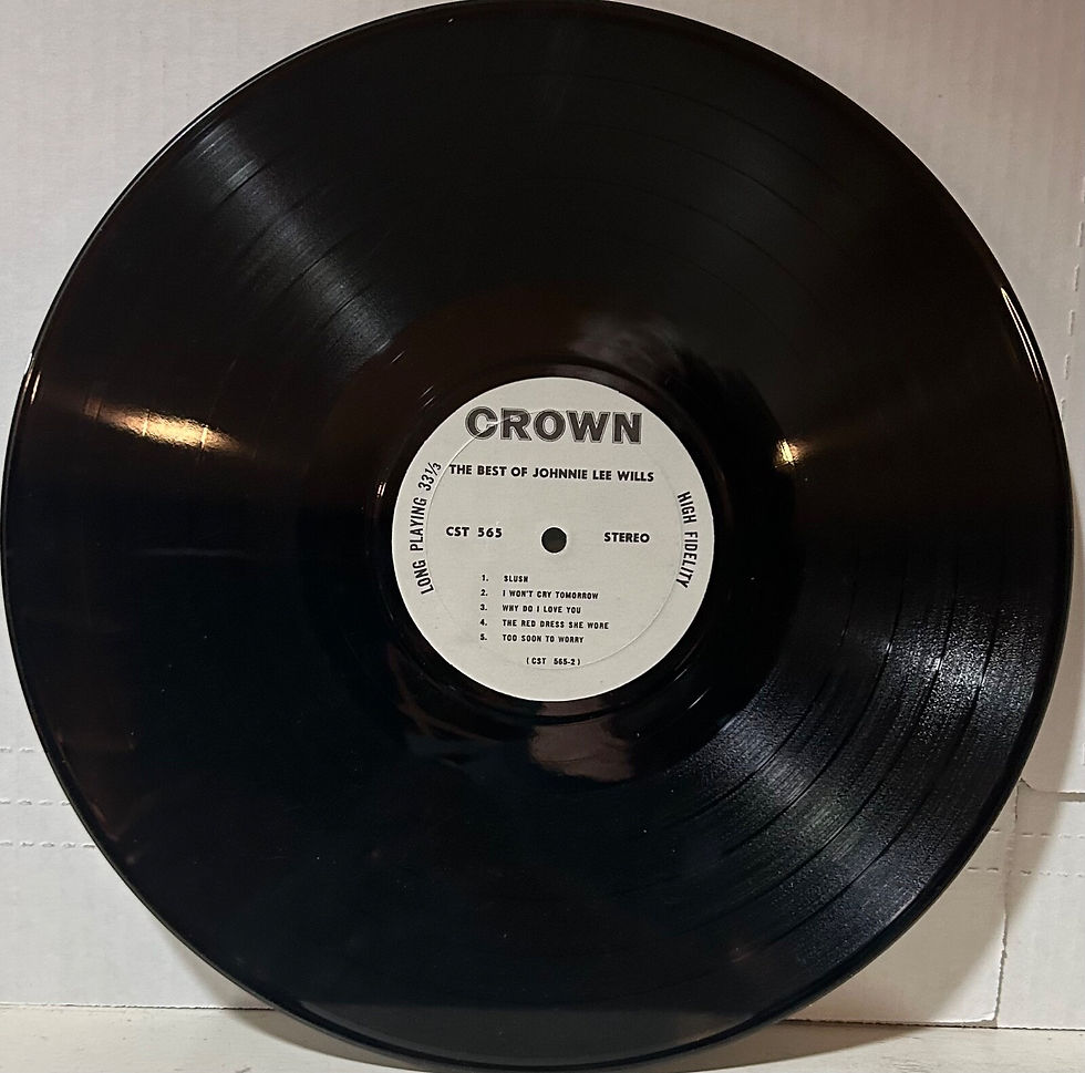 Thumbnail: JOHNNIE LEE WILLS CROWN CST 565 The Best Of