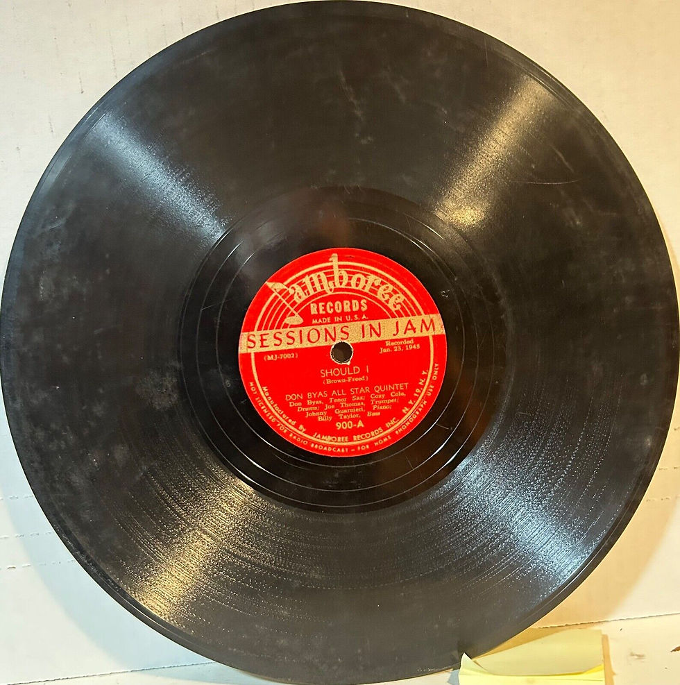 Thumbnail: DON BYAS JAMBOREE 900 Should I/You Call It Madness But I Call It Love