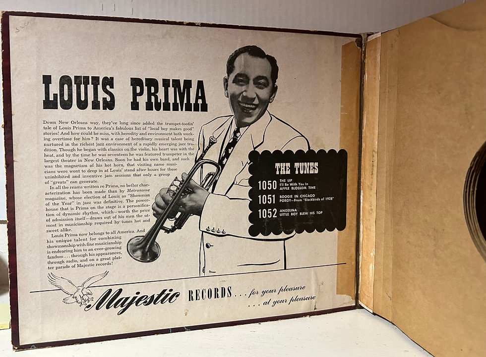 Thumbnail: LOUIS PRIMA MAJESTIC M3 Plays Pretty For The People