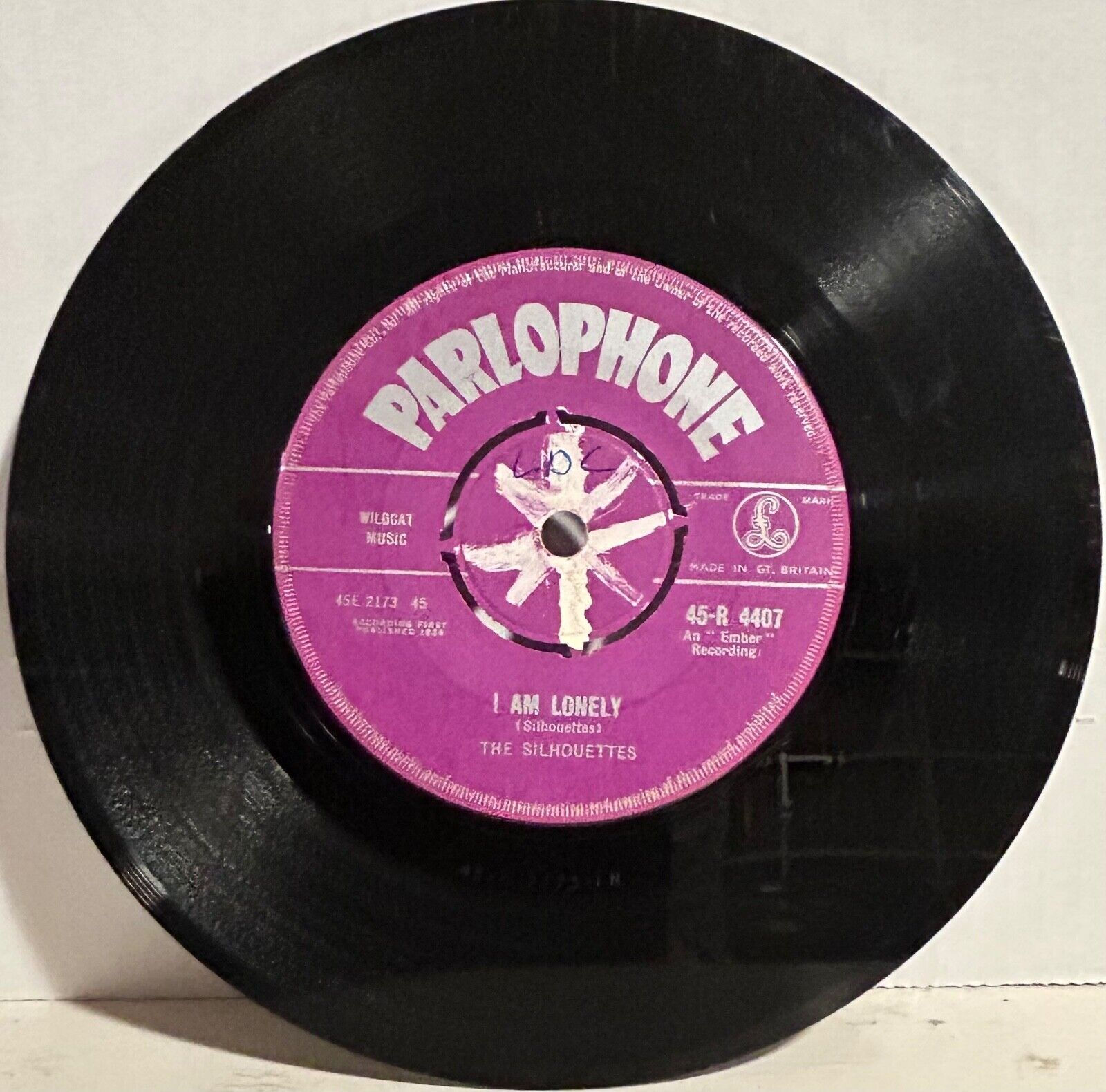 SILHOUETTES PARLOPHONE 4407 Get A Job/I Am Lonely UK PRESSING