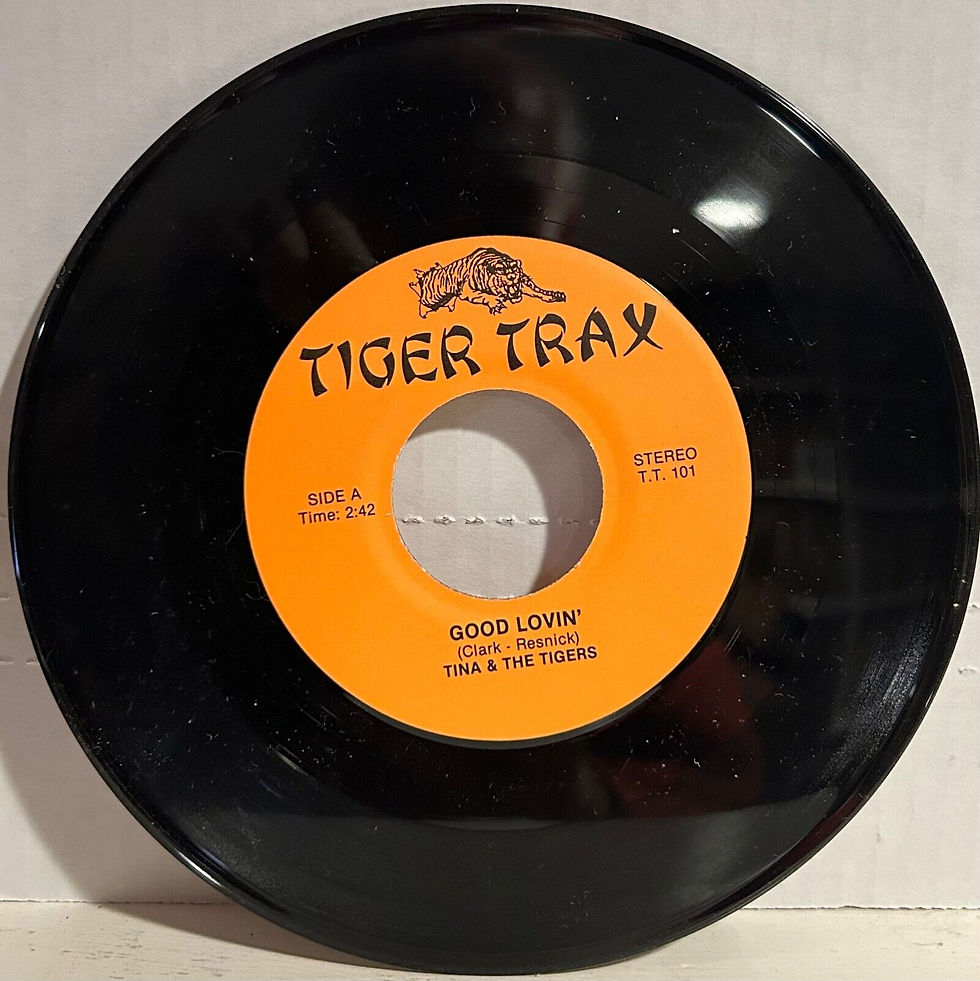 Thumbnail: TINA & THE TIGERS TIGER TRAX 101 Good Lovin'/Dance To The Music