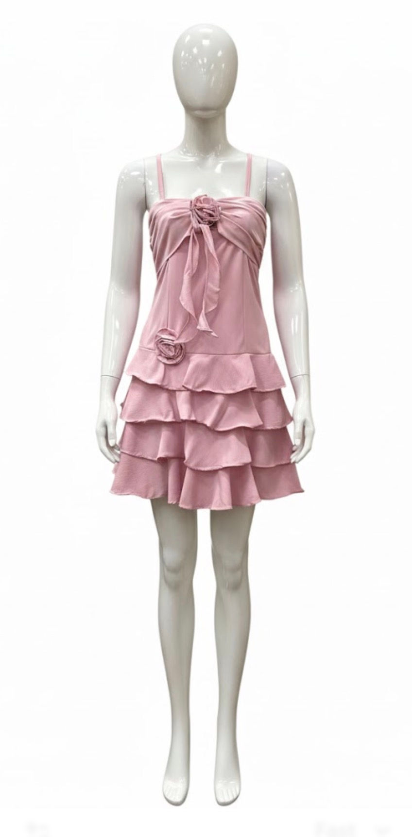 Thumbnail: VIE DEE DRESS RUFFLES WITH ROSE