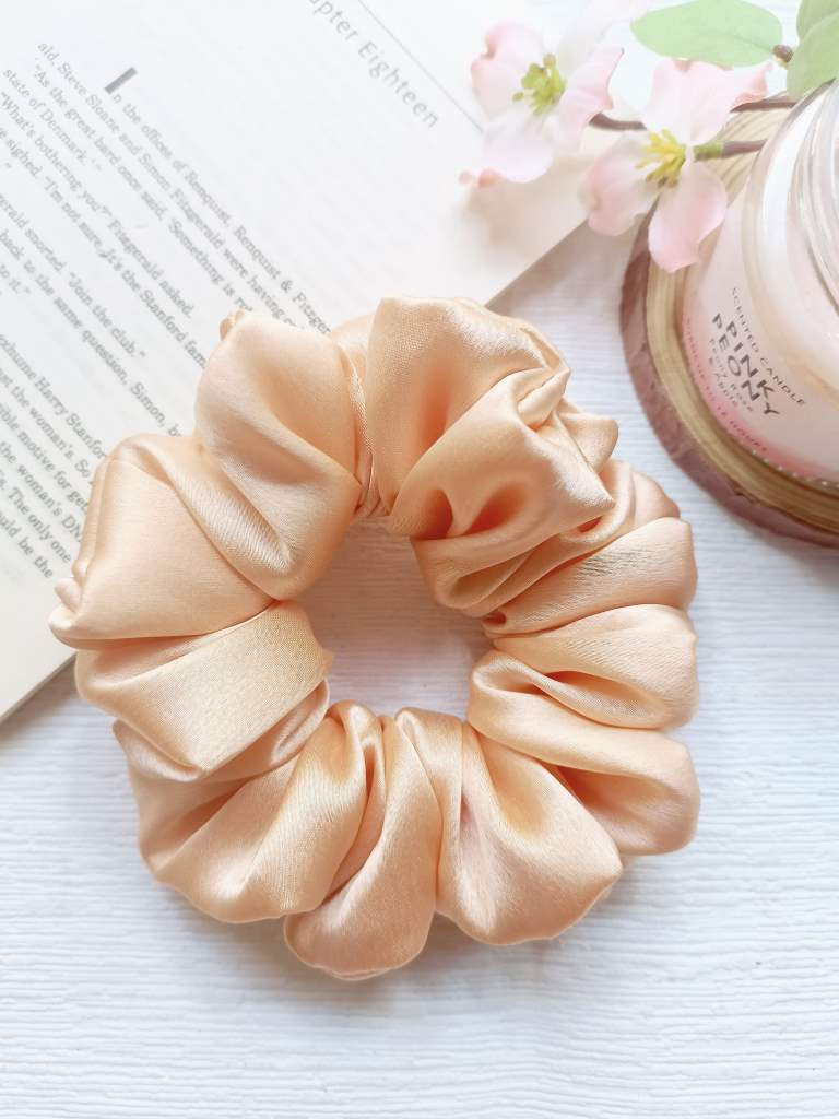 Sandy Brown - Hair Tie Scrunchies