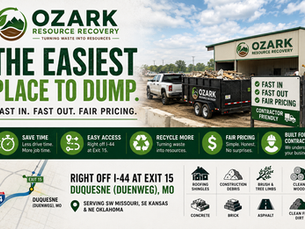 The Easiest Place to Dump Construction Debris in Joplin and the Four States